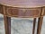 Baker Furniture Company 1990s Baker Colonial Williamsburg Federal Style Mahogany Oval Inlaid Side Table Rare For Sale - Image 4 of 10