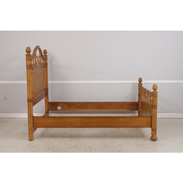 Bamboo Queen Size Tommy Bahama Style Bed For Sale - Image 4 of 17