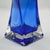 Mid-Century Murano Cobalt Blue Sommerso Helix Twist Glass Vase, 1970s For Sale - Image 9 of 9