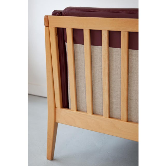 Danish Leather Sofa, 1960s For Sale - Image 9 of 10