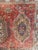 Antique Wool Rug with Designs on Red Background, 1900s For Sale - Image 9 of 10