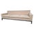 Elgar Grande Sofa in Cream Chenille from Minotti For Sale - Image 3 of 7