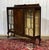 Wood Chippendale Style Mahogany 3-Door Display Cabinet, Early 20th Century For Sale - Image 7 of 18