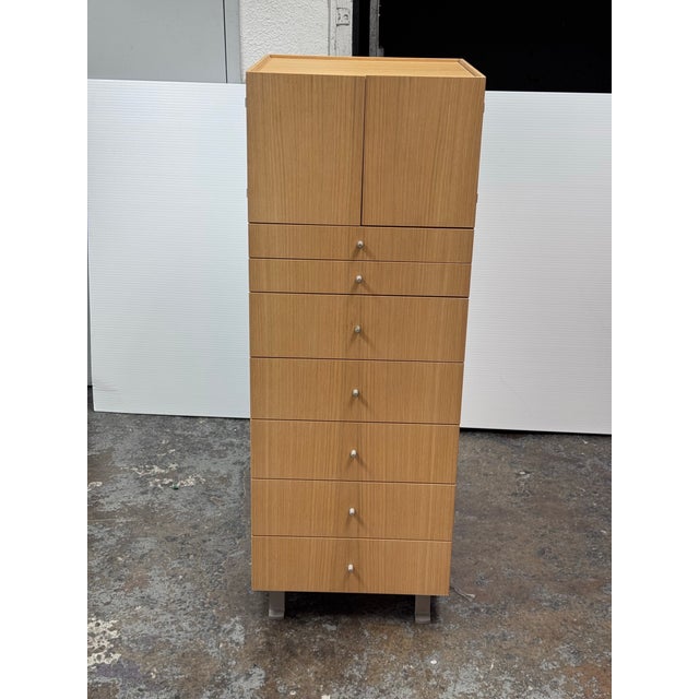 Jesse Oak Wood Jewelry Chest of Drawers For Sale In San Francisco - Image 6 of 12
