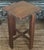 Wood Antique Arts and Crafts Wood Side Table, Plant Stand For Sale - Image 7 of 9