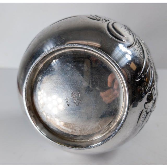 19th Century American Meriden Silverplate Pitcher Presented to Captain James Seaman For Sale - Image 13 of 14