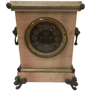 Late 19th Century Ansonia Mantel Clock With Satin Finish