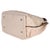Animal Skin Creme Monogram Mahina Carmel Hobo For Sale - Image 7 of 8