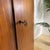 Mid-Century Modern Teak Corner Cabinet with Doors For Sale - Image 9 of 10