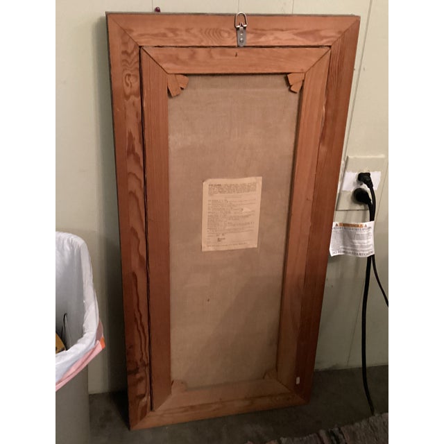 Mid 20th Century Tall & Narrow Cubist Still Life W/ Yellow Daffodills For Sale In Atlanta - Image 6 of 11