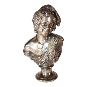 19th Century Stamp, Seal in Silver Bronze Cast Iron Susse Frères