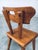 French Folk Art Rustic Dining Chair Set in Oak, 1940s, Set of 6 For Sale - Image 3 of 18