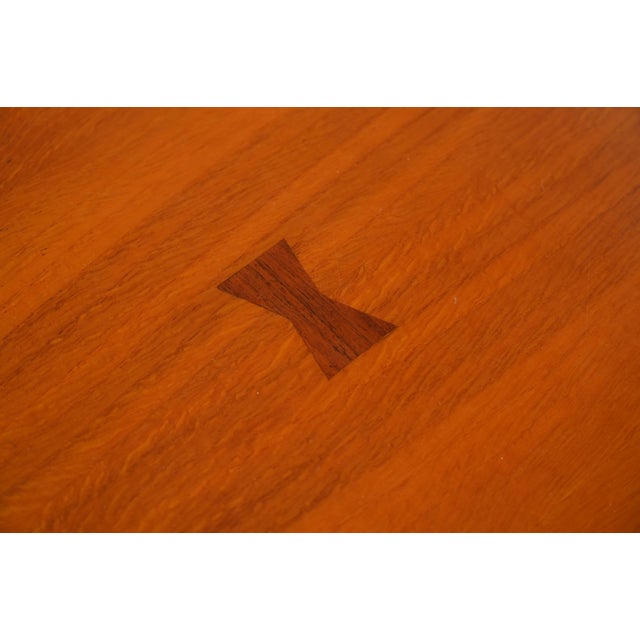Wood 1960s Michael Taylor for Baker Dining Set - Table & Four Chairs For Sale - Image 7 of 11