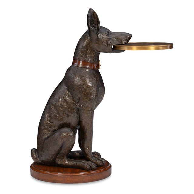Maitland-Smith Doberman Accent Table