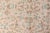 Mid 20th Century Muted Oushak Turkish Rug, Faded Peach and Teal Area Rug For Sale - Image 6 of 10