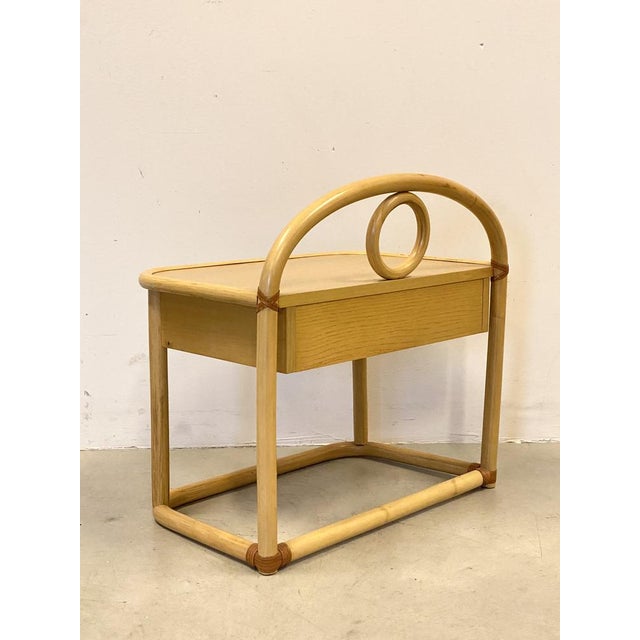 Bamboo Bedside Tables by Gervasoni, 1980s, Set of 2 For Sale - Image 10 of 16