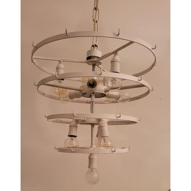 Opal Glass Pendant Lamp by Gino Vistosi, 1960s For Sale - Image 10 of 15