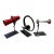 Collection of Mounted Vintage Car Horns For Sale