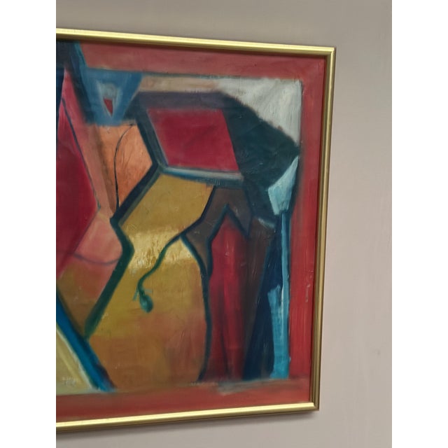 Jeanette in Love, 1954, Oil Painting on Canvas, Framed For Sale - Image 6 of 18