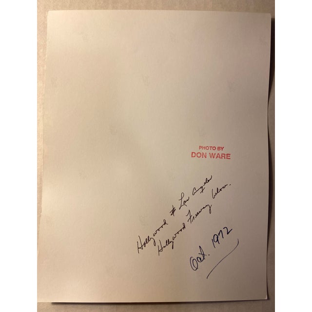 California b&w photo of LA and Hollywood with the Hollywood Freeway below by Don Coleman Ware (1921-2006). Title and...