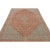 1950s Vintage Ersari Rug in Red With Blue and Beige-Brown Patterns, From Rug & Kilim For Sale - Image 5 of 7