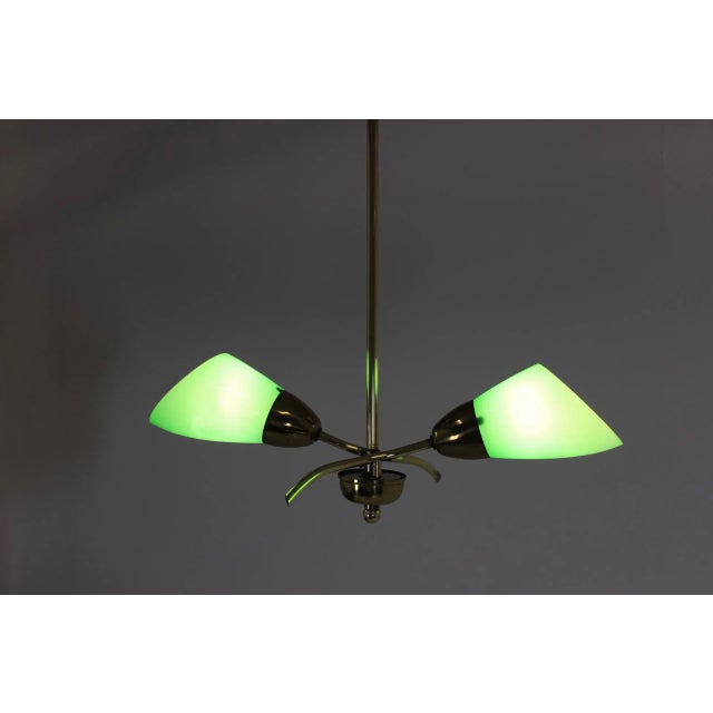 Mid-Century Modern Art Deco Pendant, 1930s For Sale - Image 3 of 11