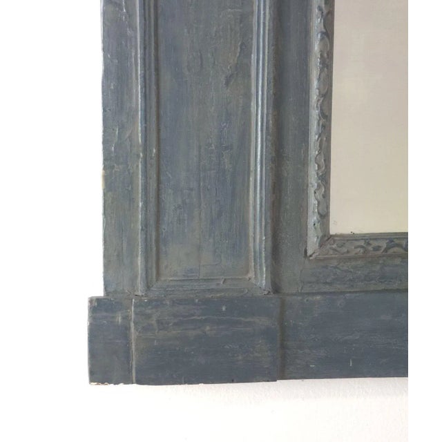 French Italian Painted Trumeau Composed of Antique Elements For Sale - Image 3 of 7