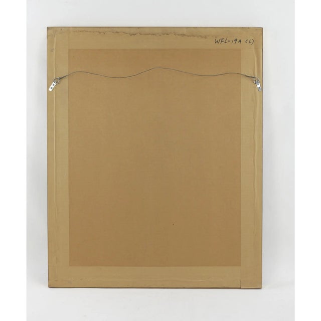 White Hand-Painted Watercolor Flower Specimen Painting For Sale - Image 8 of 10