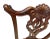 Brown Pair of Late 19th Century Chippendale Style Carved Mahogany Accent Chairs For Sale - Image 8 of 12