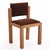 1960s Pair of French Brutalist Oak Side Chairs With Adjustable Tilting Backs, C 1960 For Sale - Image 5 of 5