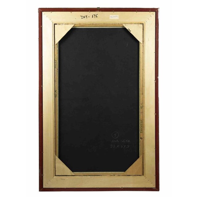Contemporary Leo Guida, Contemporary Composition, 1970s, Mixed Media For Sale - Image 3 of 4