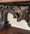 Large Antique Victorian Console Table in Carved Mahogany with Mirror Back For Sale - Image 10 of 18
