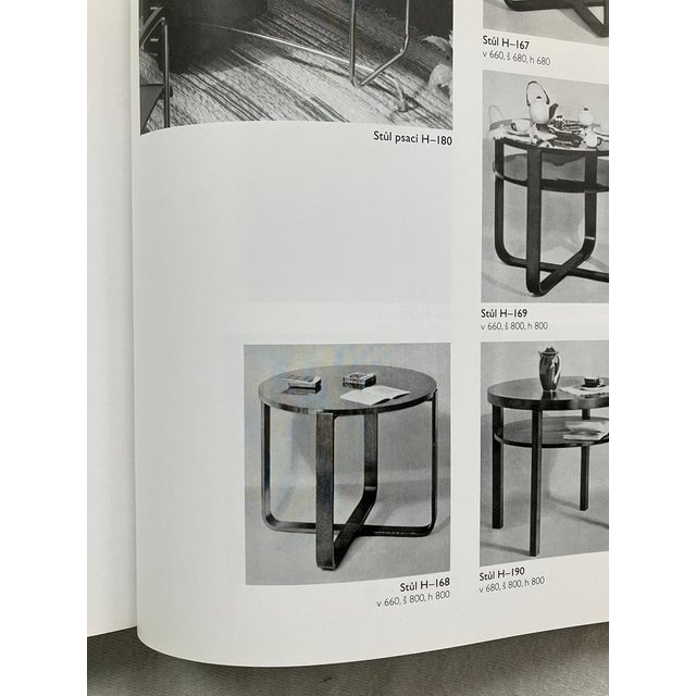Art Deco H 168 Coffee Table by J. Halabala for Up Zavody, 1930s For Sale - Image 11 of 12