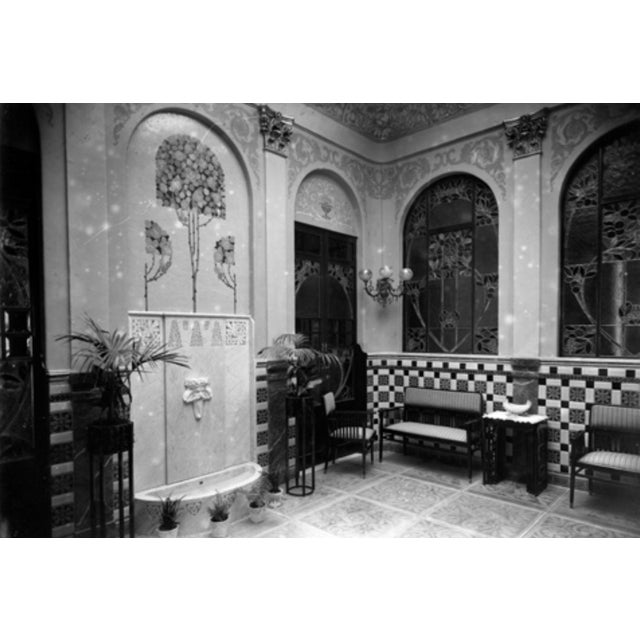 Art Nouveau Nesting Table Set after 1905 Design by Prof. Josef Hoffmann, Vienna, c.1980, Set of 4 For Sale - Image 15 of 18