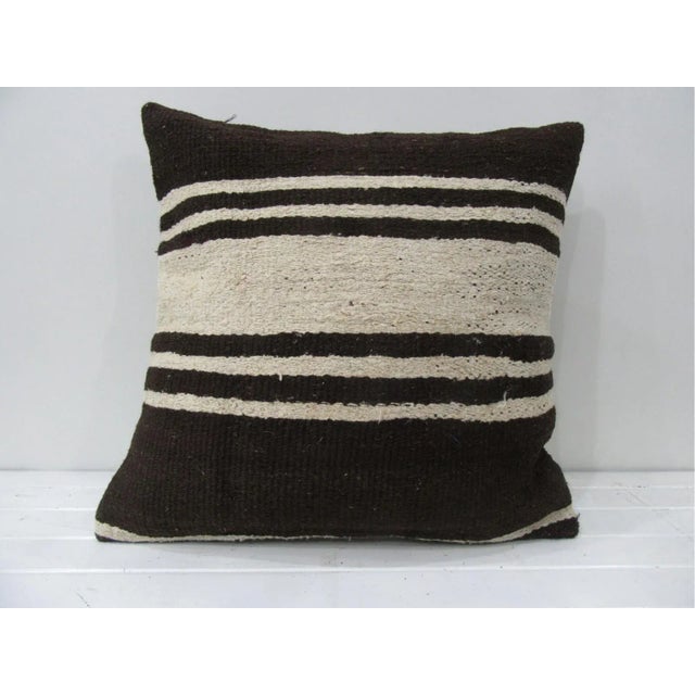 Turkish Kilim Pillow Cover For Sale - Image 4 of 4