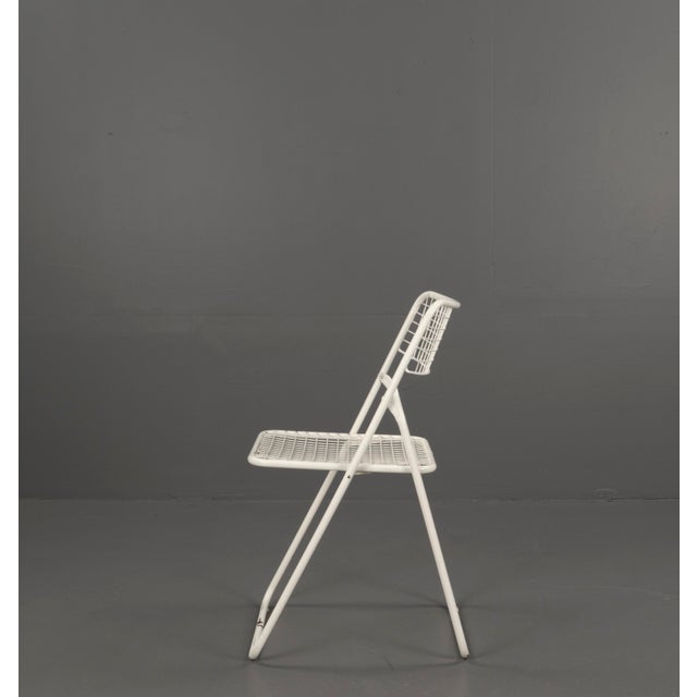 Designed by Niels Gammelgaard in the 1970s for IKEA, the “Ted Net” is a timeless wire chair. Painted in crisp white, it...