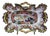 Antique Masons Ironstone Covey Ducks Imari Chinoiserie Platter Compote 11" For Sale