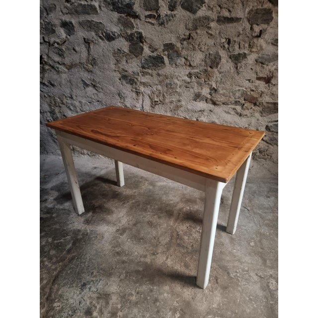 Vintage French Farmhouse Table, 1950s For Sale - Image 12 of 15