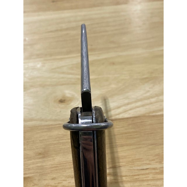 1930s Original German Wwii Luftwaffe Gravity KnifePaul Weyersberg & Co. Of Solingen For Sale - Image 9 of 14