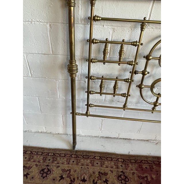 Antique Victorian Brass Full Size Headboard Chairish