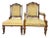 Late 19th Century Antique English Eastlake "His and Hers" Walnut Parlor Chairs For Sale