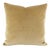 Holly Hunt Aqua Velvet Sand Pillow Cover For Sale
