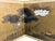 Vintage Japanese Byobu With Painted Lotus Flowers 4 Panels Folding Screen For Sale - Image 4 of 16
