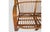 Wood Vintage Brown Rattan Loveseat For Sale - Image 7 of 9