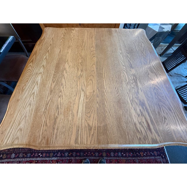 Queen Anne Extension Dining Room Extension Table For Sale - Image 4 of 12