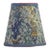 Periwinkle and Gold Marbled Paper Chandelier Shade - 3”x5”x5” For Sale