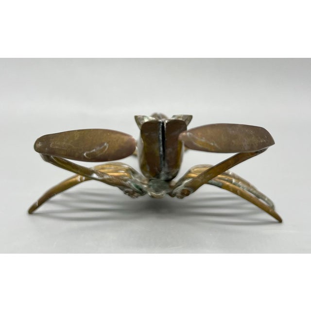 Hollywood Regency 20th Century Brass Lobster Figure For Sale - Image 3 of 10