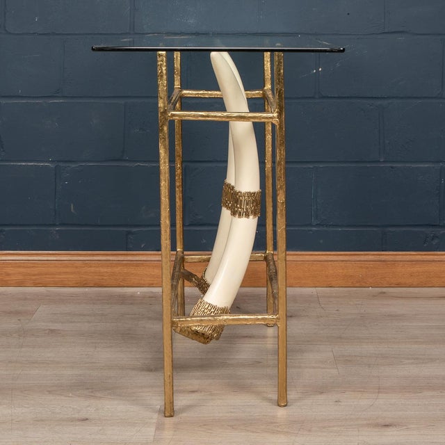 20th Century French Console Table by Henri Fernandez, 1970 For Sale - Image 3 of 13
