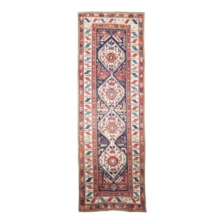 Late 19th Century Late 19th Century Antique Caucasion Akstafa Rug Runner-9' X 3' 3'' For Sale
