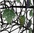 Metal Vintage 90s Black Metal Ivy Wine Rack 9 Bottle Tabletop Display For Sale - Image 7 of 11